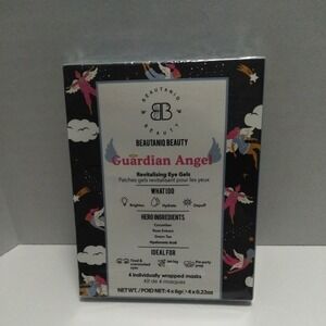 BEAUTANIQ BEAUTY -‎ Guardian Angel Revitalizing Eye Gels 4 Masks NIB